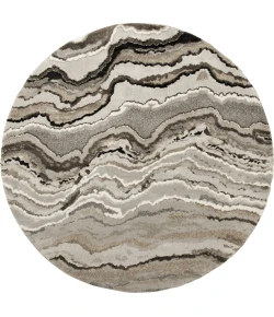 Central Oriental Structures Dusk/Multi Abstract 9ft.10in. x 12ft.10in. Rect. Rug