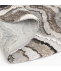 Central Oriental Structures Dusk/Multi Abstract 9ft.10in. x 12ft.10in. Rect. Rug
