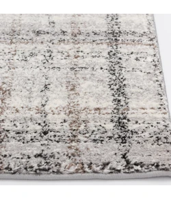 Central Oriental Structures Soot/Java Abstract 5ft. x 7ft.6in. Rect. Rug