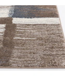 Central Oriental Structures Cloud/parchment Abstract 5ft. x 7ft.6in. Rect. Rug