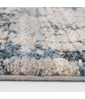 Central Oriental Structures Cloud/Dusk Abstract 7ft.10 x 9ft.10in. Rect. Rug