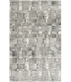 Central Oriental Structures Cloud/Buff Abstract 7ft.10in. x 9ft.10in. Rect. Rug