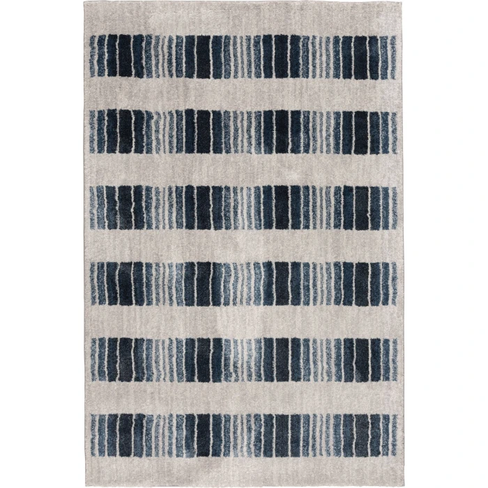 Central Oriental Structures Cloud/Dusk Geometric 5ft. x 7ft.6in. Rect. Rug