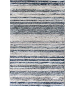 Central Oriental Structures Buff/Dusk Stripe 7ft.10in. x 9ft.10in. Rect. Rug