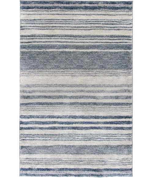Central Oriental Structures Buff/Dusk Stripe 5ft. x 7ft.6in. Rect. Rug