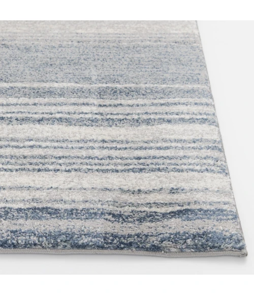 Central Oriental Structures Buff/Dusk Stripe 5ft. x 7ft.6in. Rect. Rug