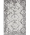 Central Oriental Structures Buff/Cloud Moroccan 7ft.10 x 9ft.10in. Rect. Rug