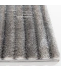 Central Oriental Talia Light Gray Solid 7ft.6 x 9ft.6in. Rect. Rug