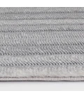 Central Oriental Talia Light Gray Solid 7ft.6 x 9ft.6in. Rect. Rug