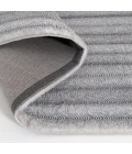 Central Oriental Talia Light Gray Solid 7ft.6 x 9ft.6in. Rect. Rug