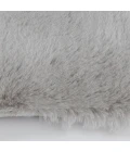 Central Oriental Ultimate Angora Light Gray Solid 5ft. x 7ft. Rect. Rug