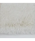 Central Oriental Ultimate Angora White Solid 7ft.6in. x 9ft.6in. Rect. Rug