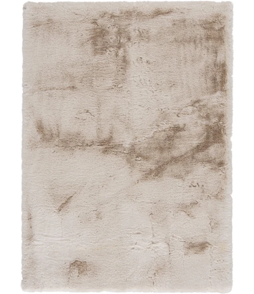 Central Oriental Ultimate Angora Ivory Solid 5ft. x 7ft. Rect. Rug