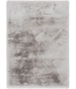 Central Oriental Ultimate Angora Light Gray Solid 7ft.6in. x 9ft.6in. Rect. Rug