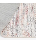 Central Oriental Rugese - Velveteen Washable Multi Abstract 5ft. x 7ft. Rect. Rug
