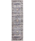Central Oriental Rugese - Velveteen Washable Light Gray/Beige Oriental 5ft. x 7ft. Rect. Rug