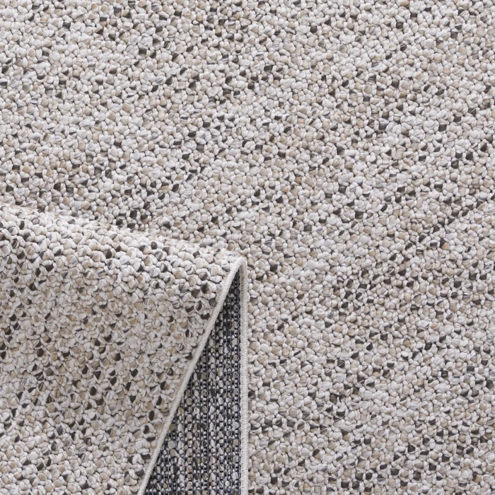 Central Oriental Wesley Beige/Beige Abstract 5ft.3 x 7ft.3in. Rect. Rug