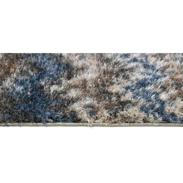 Central Oriental Pulse Multi Abstract 5ft.3in. x 7ft.3in. Rect. Rug