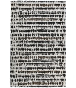 Central Oriental Pulse Beige/Dark Vison Abstract 7ft.10in. x 9ft.10in. Rect. Rug