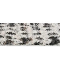 Central Oriental Pulse Beige/Dark Vison Abstract 7ft.10in. x 9ft.10in. Rect. Rug