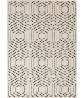 Loomaknoti Tecopa Kaharie White/Black ETR21WBK55 5 ft. X 7 ft. 3 in. Rectangle Rug