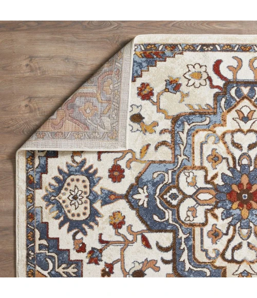 Loomaknoti Alsbrooke Zailorn Cream/Beige EA006 4 ft. X 6 ft. Rectangle Rug
