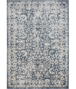 Loomaknoti Kehleigh Otindas Blue/Cream EK010 5 ft. 3 in. X 7 ft. 3 in. Rectangle Rug