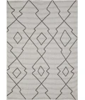Loomaknoti Breyleigh Culton Cream/Gray EB006 3 ft. X 5 ft. Rectangle Rug