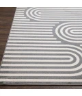 Loomaknoti Tecopa Sedvick Gray/White ETR06GRW12 2 ft.  X 6 ft. 7” Rectangle Rug