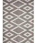 Loomaknoti Vemoa Aslayn Gray/Cream EV002 7 ft. 10 in. X 9 ft. 10 in. Rectangle Rug