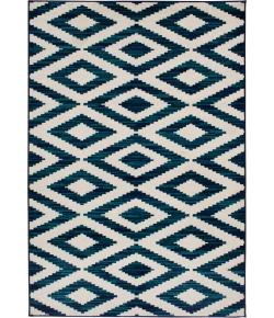 Central Oriental Trop Scalene Sn/Sa Area Rug 5 ft. X 7 ft. 3 in. Rectangle