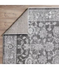 Loomaknoti Rhane Vaild Gray/Cream ER006 6 ft. 7 in. X 9 ft. 2 in. Rectangle Rug