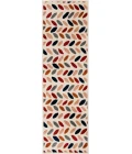 Loomaknoti Tecopa Trenity Pink/White ETR13PKW12 2 ft.  X 6 ft. 7” Rectangle Rug