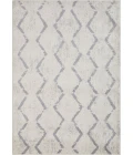 Loomaknoti Kissandrah Brynder Cream/Gray EKI001 2 ft. X 3 ft. Rectangle Rug