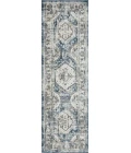 Loomaknoti Kehleigh Auborn Blue/Cream EK011 2 ft. X 6 ft. 7 in. Rectangle Rug