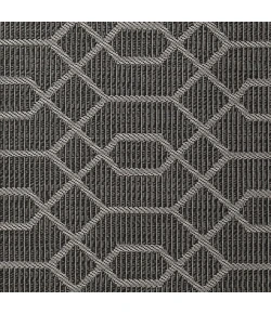 Loomaknoti Breyleigh Chendler Gray/Gray EB001 9 ft. 10 in. X 12 ft. 10 in. Rectangle Rug