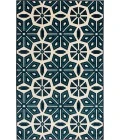 Loomaknoti Tecopa Vensley Blue/White ETR14BWH85 9 ft. 10 in. X 12 ft. 10 in. Rectangle Rug
