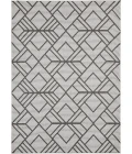 Loomaknoti Breyleigh Charske Cream/Gray EB002 5 ft. 3 in. X 7 ft. 3 in. Rectangle Rug
