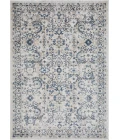 Loomaknoti Kehleigh Otindas Cream/Blue EK010 3 ft. 3 in. X 5 ft. 3 in. Rectangle Rug