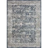 Loomaknoti Kehleigh Oviel Blue/Cream EK013 9 ft. 10 in. X 12 ft. 10 in. Rectangle Rug