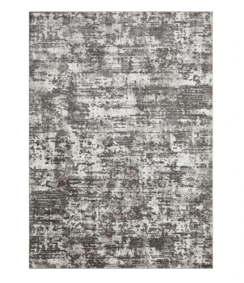 Loomaknoti Rhane Afrey Gray/Cream ER008 7 ft. 10 in. X 9 ft. 10 in. Rectangle Rug