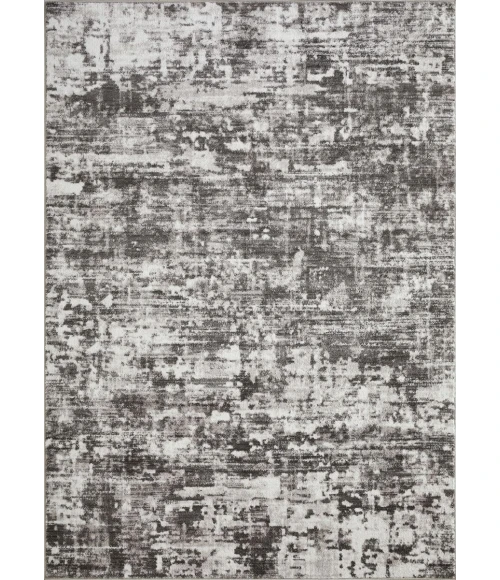 Loomaknoti Rhane Akason Gray/Cream ER009 7 ft. 10 in. X 9 ft. 10 in. Rectangle Rug