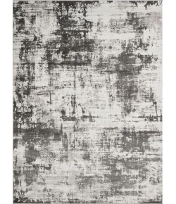 Loomaknoti Rhane Vearali Gray/Cream ER002 9 ft. 10 in. X 12 ft. 10 in. Rectangle Rug