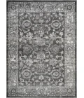Loomaknoti Rhane Vaild Gray/Cream ER006 7 ft. 10 in. X 9 ft. 10 in. Rectangle Rug