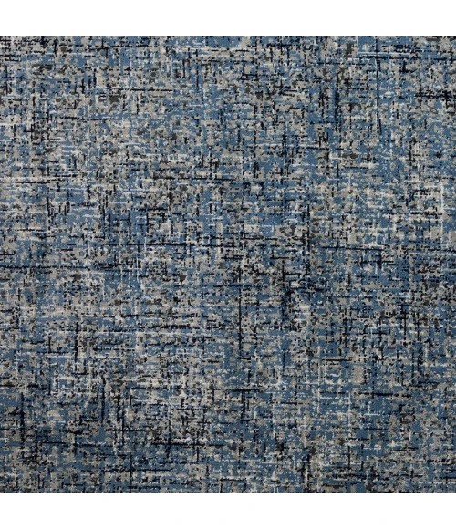 Loomaknoti Celena Altenz Blue/Cream EC003 5 ft. 3 in. X 7 ft. 3 in. Rectangle Rug