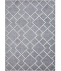 Loomaknoti Kissandrah Bleyana Gray/Cream EKI004 4 ft. X 6 ft. Rectangle Rug