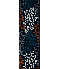 Loomaknoti Tecopa Tiffeni Blue/Gray ETR08BLG12 2 ft. X 6 ft. 7 in. Rectangle Rug