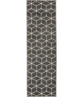 Loomaknoti Tecopa Shamid Gray/White ETR09GRW12 2 ft.  X 6 ft. 7” Rectangle Rug