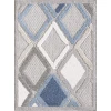Central Oriental Fontana Parlan Gray Area Rug 3 ft. 1 in. X 5 ft. 3 in. Rectangle
