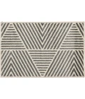 Loomaknoti Tecopa Symenia Gray/White ETR10GRW20 3 ft. 3” X 5 ft. 3” Rectangle Rug